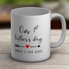 Shopagift Personalised First Father's Day White 11oz Large Mug Cup
