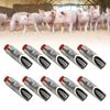10Pcs Stainless Steel 1/2" Thread Pig Hog Automatic Nipple Drinker Waterer US