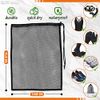 5 PCS Small Mesh Bags Drawstring Bag Camping Green Change Nylon Mesh Drawstri