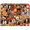 Educa Borras 17970 1000 Vintage Beer Collage Puzzle, Multi-Colour