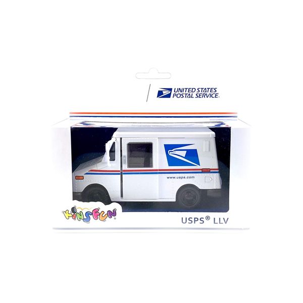 HCK Exclusive Special Edition United Postal Service US Mail Delivery Truck Diecast Display Model Toy Car in Window Box