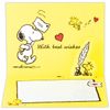 Hallmark 826345 Snoopy Greeting Card 3D Letter For You Multipurpose