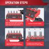 Spark Plug Tester Car Engine Ignition Coil Tester Diagnostic Tool 200-9000RPM 