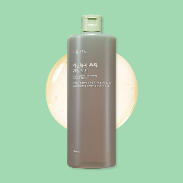 Plant Nara Young Green Tea Moisture Soothing Toner 500mL, 1ea