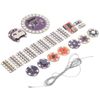 Lilypad Basic Starter Kit Portable Electronic LED and Sensor Kit Temperature Sensor with Cable for Electronic Single Board Computers, Default