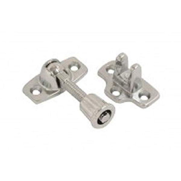 3 X BZP Weatherproof Screw Down Window Fitch Fastener