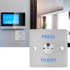 Sonew Door Push Switch, Stainless Steel Door Open Push Release Switch, Button Push for Safety Access Control System
