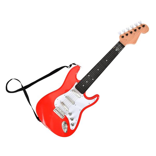 26 Inch Guitar Toy for Kids,Portable Guitar Toy Musical Instrument Toy, Educational Learning Musical Instrument Toy for Ages 3-12 Children Birthday Present for Beginner Children Boys Girls