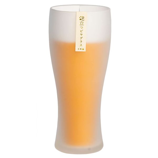 Toyo Sasaki Glass Tumbler Glass, Foaming Beer Glass, Father's Day, 12.2 fl oz (360 ml), Made in Japan, Dishwasher Safe, Clear Tumbler, Glass, Cup, Beer Glass, Highball Glass, B-21147-600-JAN-P