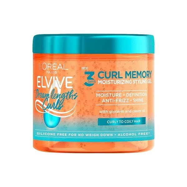 Loreal Paris Elvive Dream Lengths Curls 3 Days Moisturising Styling Gel 400 ML