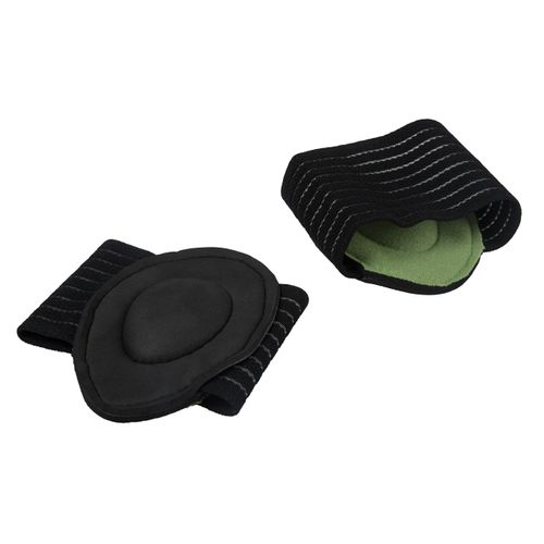 Pro11 Wellbeing Foot Arch Angel Supports with Soft Comfort for Sore Arches and Feet Black