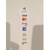 Credit card decal sign