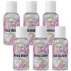 Personalized Orchids Travel Bottles