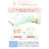 [Aesthetical Lab] Oya Slim Platinum Over the Knee Compression Socks, mint, LL