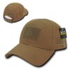 Rapdom Tactical Low Crown Structured Cap, Coyote