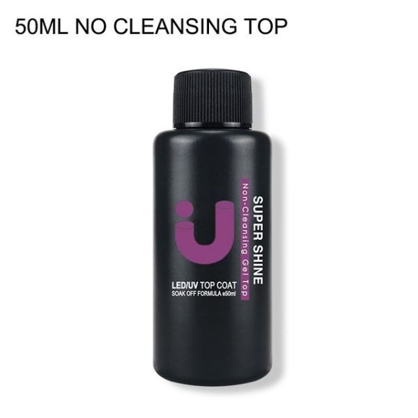 Capacity Thick Rubber Base Gel Nail Polish Base 50ml Wipe-Free Reinforced Top Coat Semi-Permanent Strong Nail Base Coat