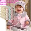 100pcs Maokou Buttons for Baby Cardigans - Knitting Patterns