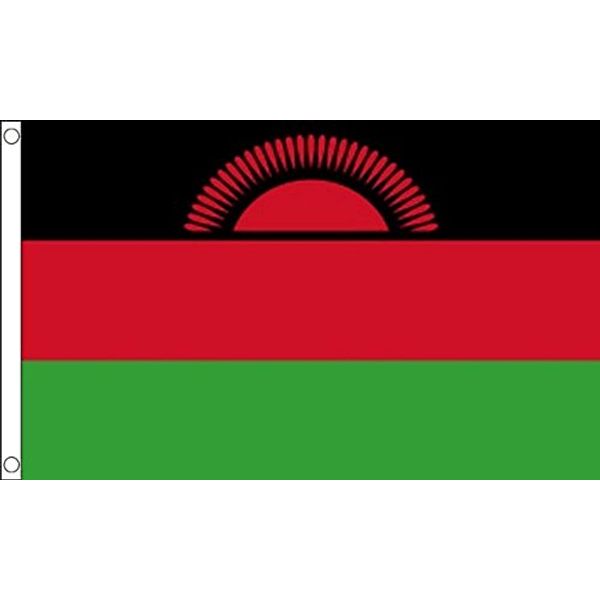 Malawi (Current) Flag 5ft x 3ft