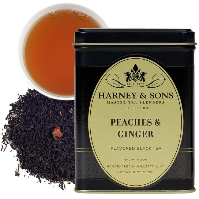 Organic Peach Iced Tea  Black Tea - Harney & Sons Fine Teas