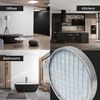 10" Inch Filter Replacement - Round Duct Filter System - G4 Class Filter and Mesh Screen - Dust Collection and Air Purification