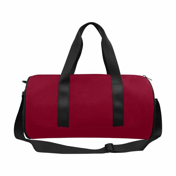 Duffel Bag, Burgundy Red Travel, Carry - One Size