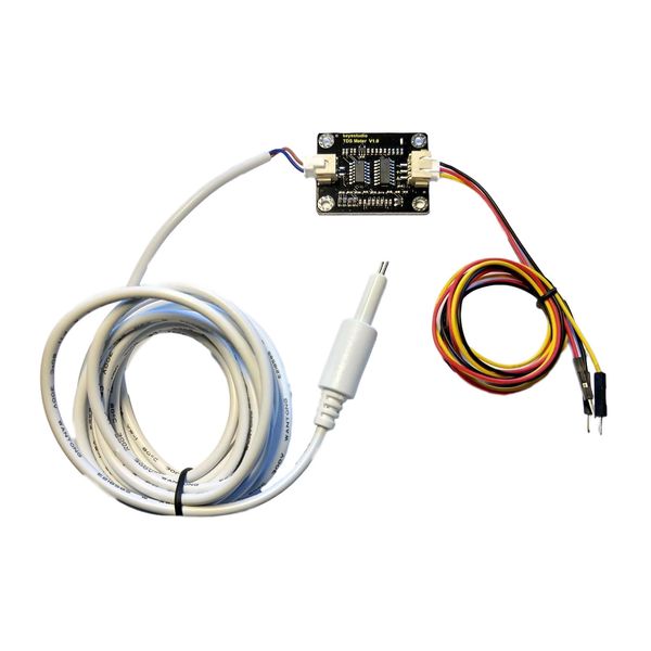 Water Quality TDS Sensor with DIN rail mount, Analog Signal, Extended Cables