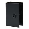Matte Black Square Cubicle U Bracket for 20mm Partition