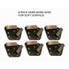 6-pack! Diamond Grinding Discs For Bolt-on Floor Grinder SOFT Surface 30/40 Grit