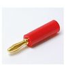 Generic Gold Plated Banana Plug Red lbplug – G – R