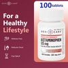 GeriCare Regular Strength Acetaminophen Pain Relief Fever Reducer Tablets, Strength 325mg Tablet | Joint, Muscle, Arthritis, Back Pain Relief 100 Count (Pack of 1)