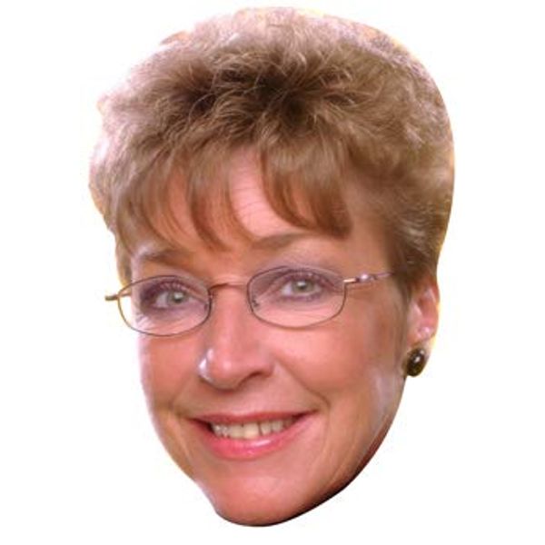 FoxyPrinting Anne Kirkbride Deirdre Barlow Face Mask