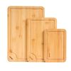 VEVOR Bamboo Cutting Board Premium Versatile Cut Board with Built-in Handle