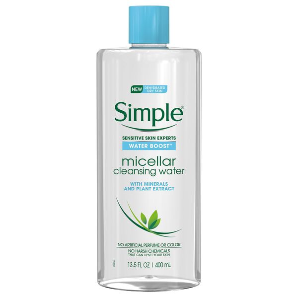 Simple Water Boost Micellar Cleansing Water, Sensitive Skin, 13.5 oz