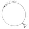 Harry Potter Sterling Silver Deathly Hallows Bracelet SCB054
