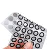 1000Pcs 6.0 Mm 3D Scanning Marker Accurate Tracking Dots Diffuse Reflection Markers for 3D Scanner ID 6mm OD 10mm