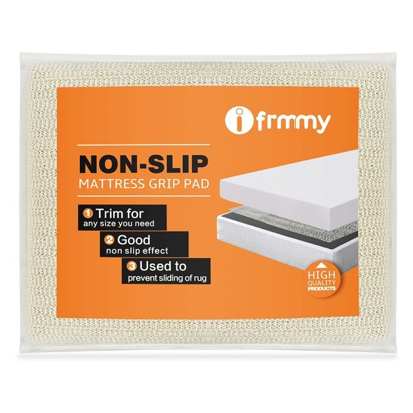 Non Slip Grip Pad for Twin Size Mattress, Keeps Mattress in Place for a Great...