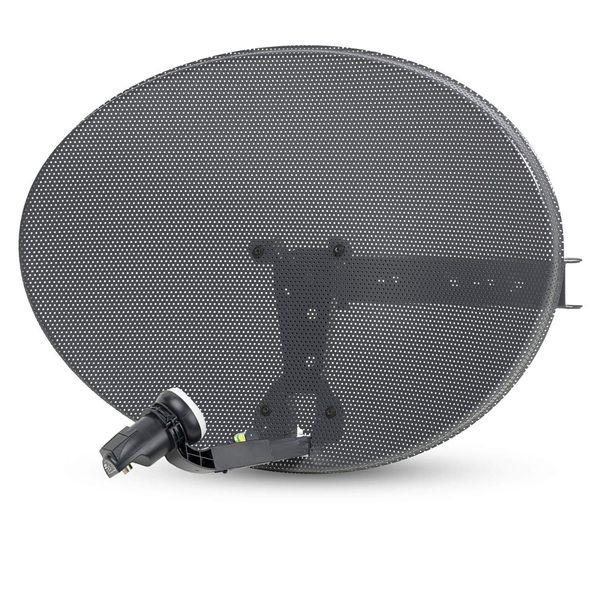 Viewi Zone 1 Satellite Dish & Twin LNB for Sky/FreeSat/HD/SD