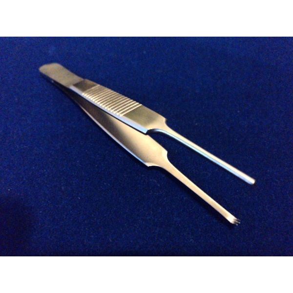 LESTER FIXATION MICRO MINOR EYE SURGERY TISSUE OPHTHALMIC FORCEPS 2X3TEETH