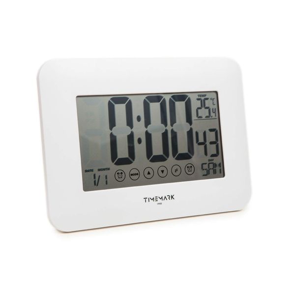 Timemark Watch, Plastic, White, One Size