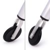 Single Wheel Rubber Seam Roller Car Detailing Tool Vinyl Wrap Applicator for Details Riding Edge-Lines Contour Squeegee Screen Rolling, Portable Handle Soft Rubber Roller for Window Tint Installing