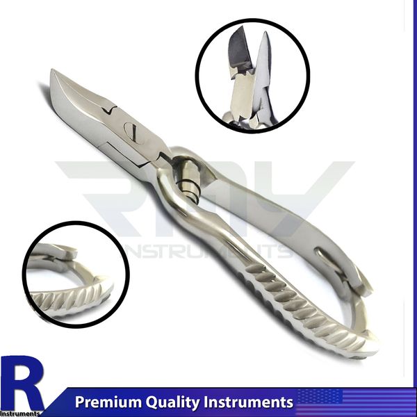 Manicure Toe Nail Cutters For Thick Toenails Ring Barrel Clipper Nippers Tools