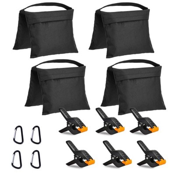 4 Packs of Heavy Photography Sandbag Studio Video Sandbags, Used for Light Br...
