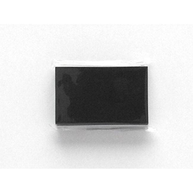 Black Solid Card SS 50 Pieces 40 X 65 mm