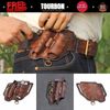 Leather Multitools Carry Flashlight Holder Pen Belt Holster Organizer-Clea
