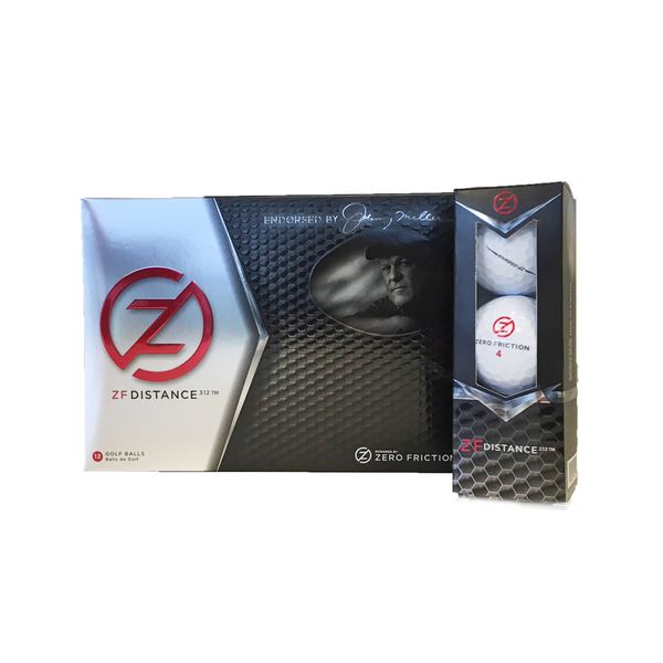 Zero Friction Distance 312 Golf Ball 12/PK