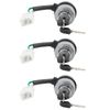 3Set Key Ignition Switch Universal Gasoline Generator Ignition Control Switch 4 Wires with 2 Keys Engine Starter Switch for Farms, Gardens