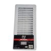 Floor Register Vent Cover Diffuser Close Damper Fits 4"x10" Duct Size Open Metal