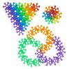 Excellerations Small Translucent Stars ? 480 Pieces