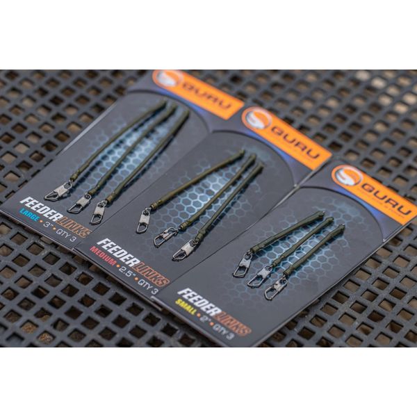 Guru Feeder Links Pack Of 3: Medium