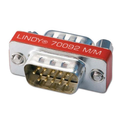 LINDY Mini Gender Changer 15 Way HD Male/Male (70092)